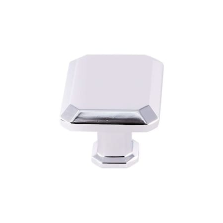 Crown 1-1/2" Rectangle Cabinet Knob Polished Chrome Finish CHK92430PC